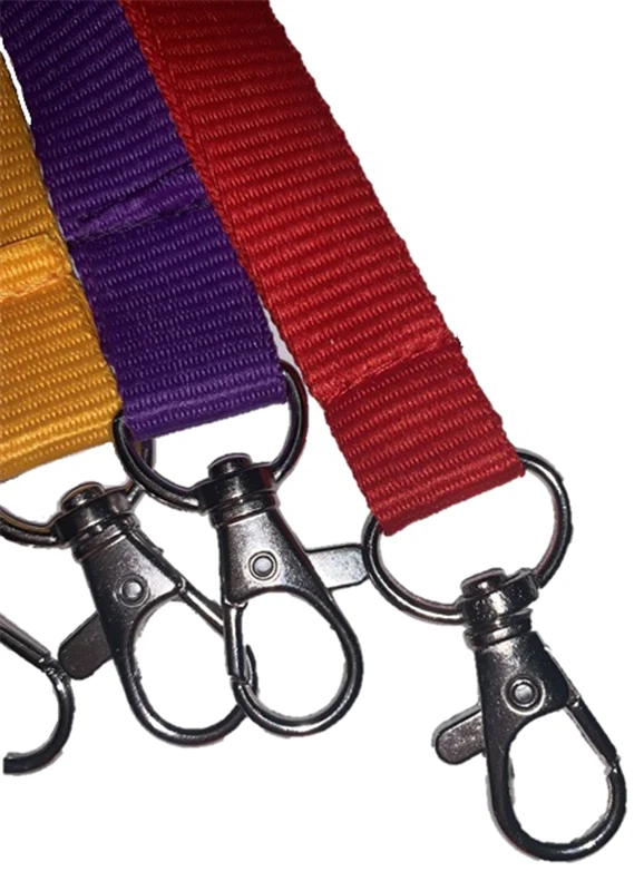 Plain Ribbed Lanyards