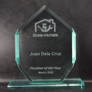 Crystal Glass Hexagon