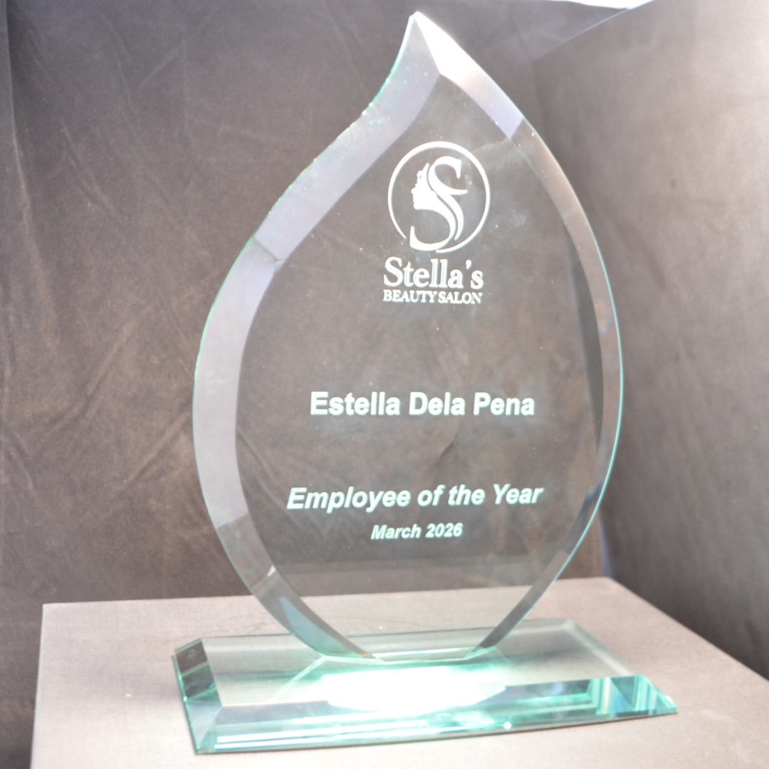 Crystal Jade Glass Teardrop