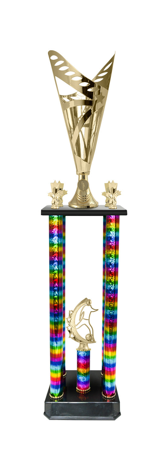 Perpetual Football 1055mm Rainbow-Black