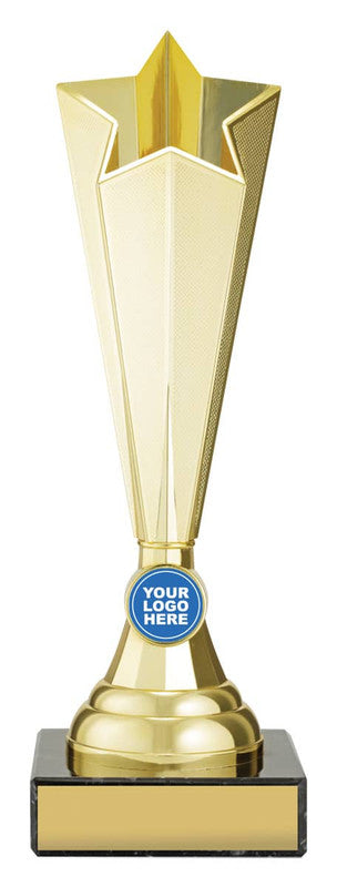 Mega Star Logo - Gold