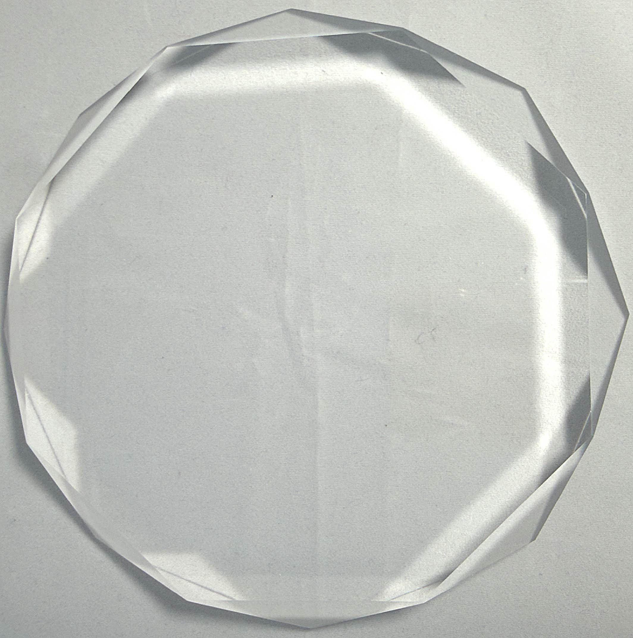 Acrylic Octagon 155mm - Recognition 8000 Octagon Small Trophy