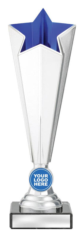 Mega Star Logo - Blue