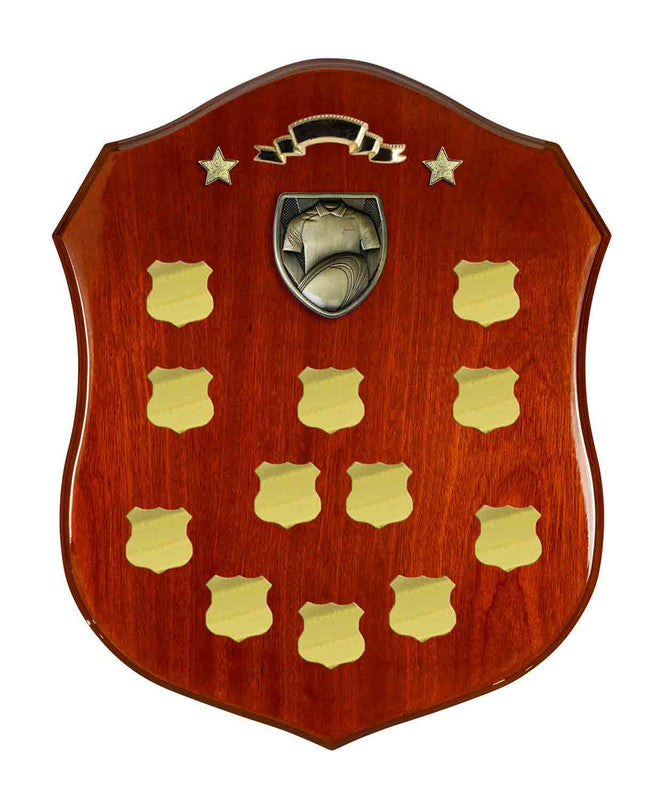 Shield with Rugby Trim 600mm