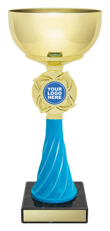 Turquoise Spiral Cup