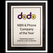 Colour Plaque - Silver