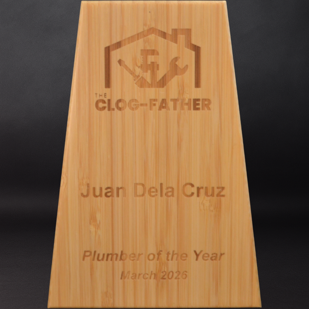 Bamboo Obelisk Award 180mm x 127mm x 20mm