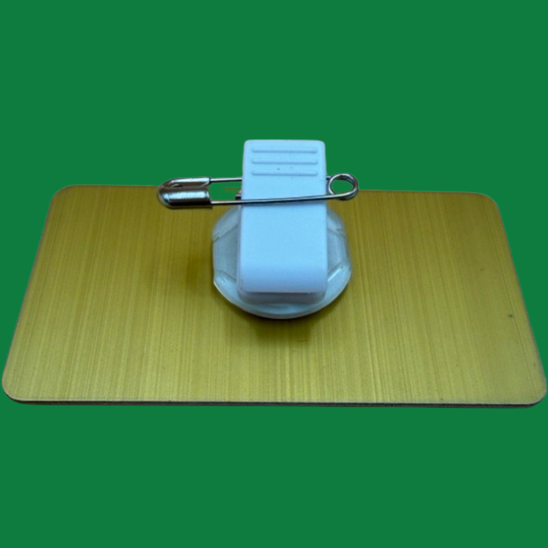 Crocodile clip & pin (pack of 10)