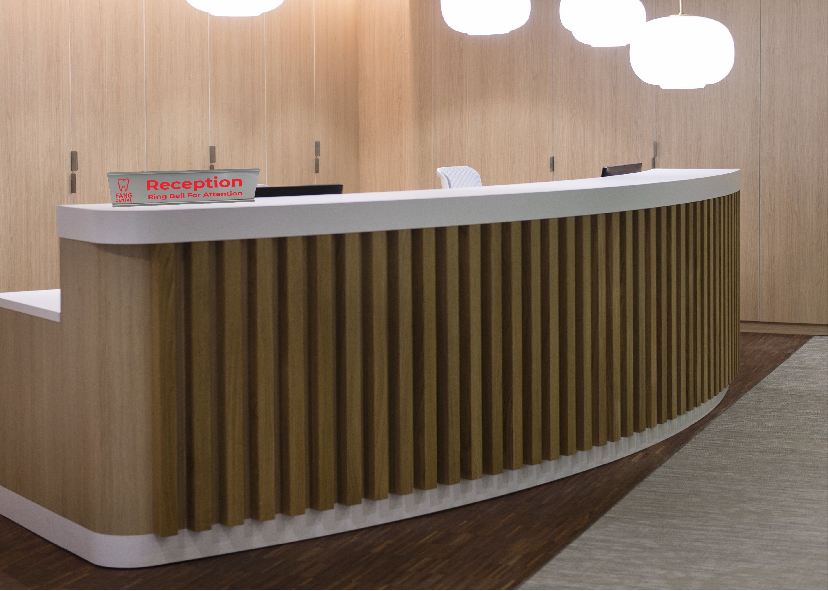 L Shape Desk Bar & Slide