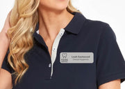 Brushed Aluminium Name Badges