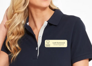 Brushed Gold Name Badges