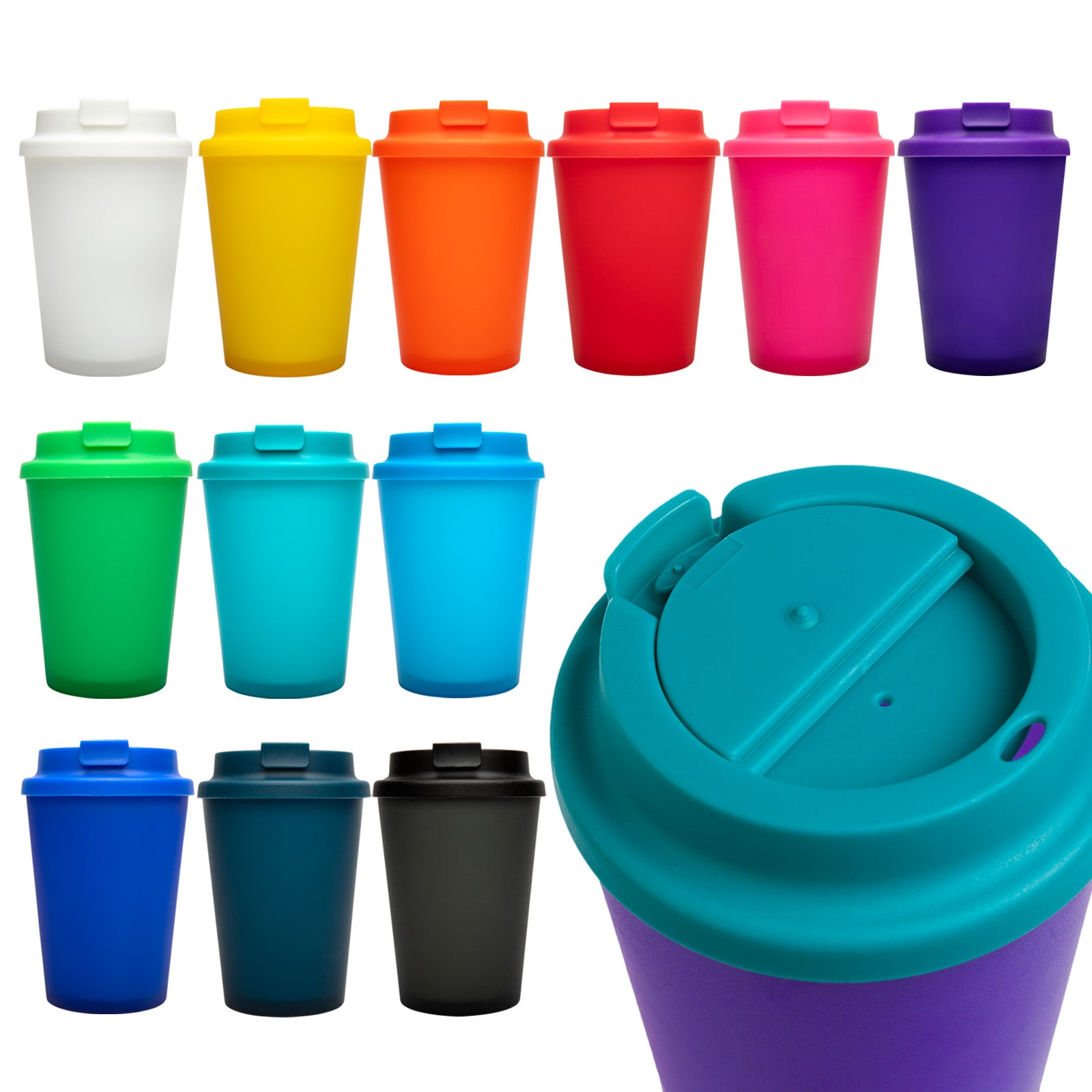 Aroma Coffee Cup with Comfort Lid