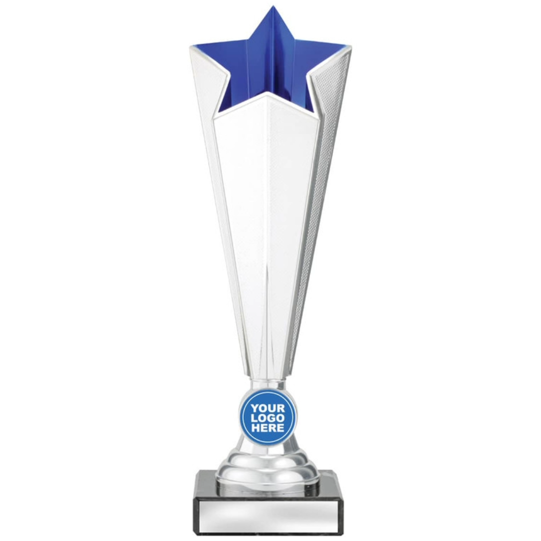 Mega Star Logo - Blue