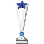 Mega Star Logo - Blue