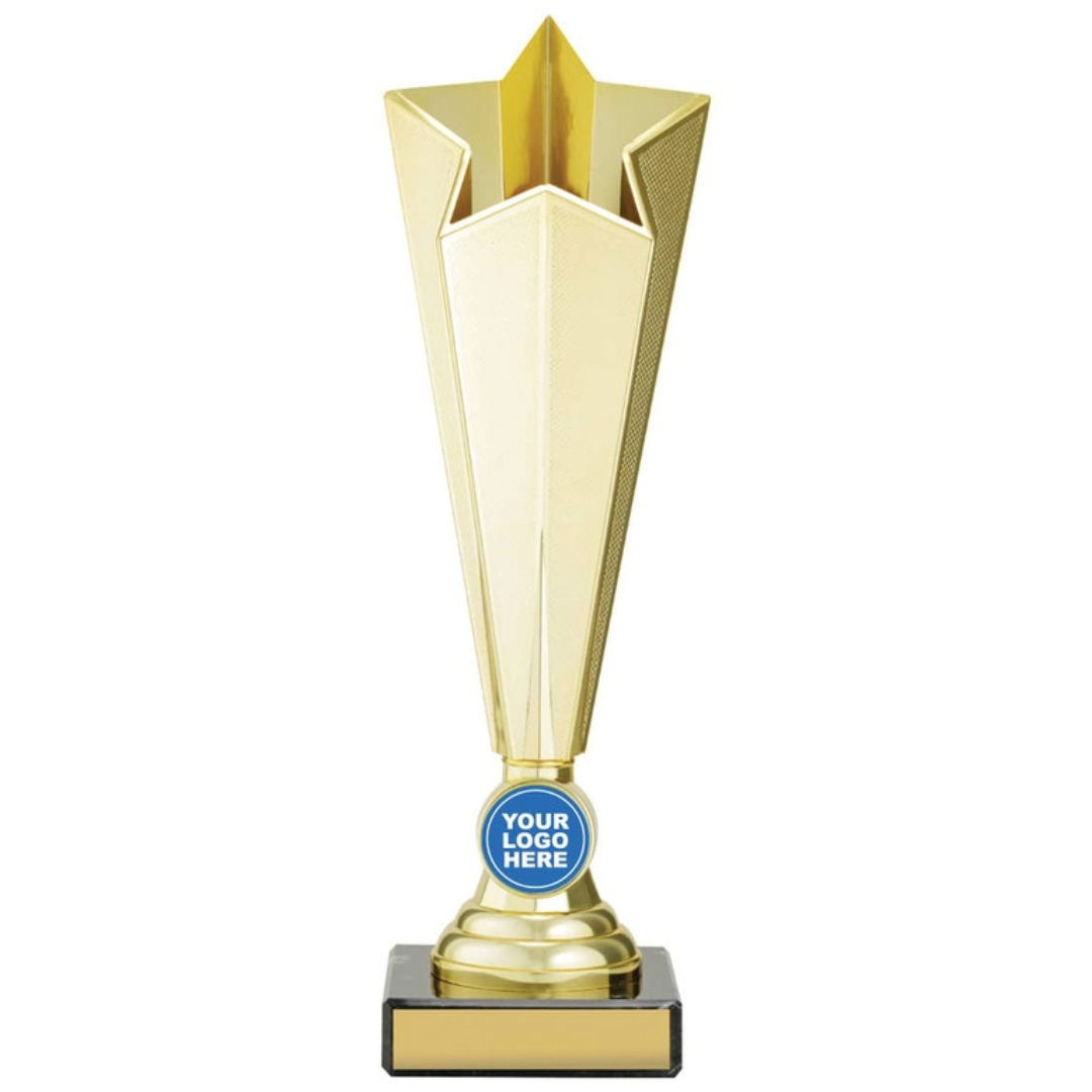 Mega Star Logo - Gold