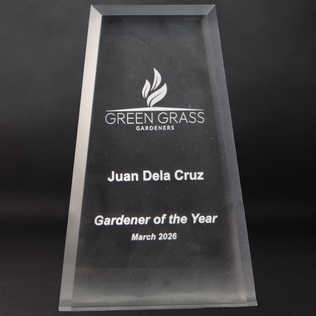 Acrylic Obelisk Recognition award