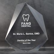 Acrylic Jewel 145mm - Recognition 7000 Jewel Small Trophy