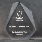 Acrylic Jewel 160mm - Recognition 7000 Jewel Medium Trophy