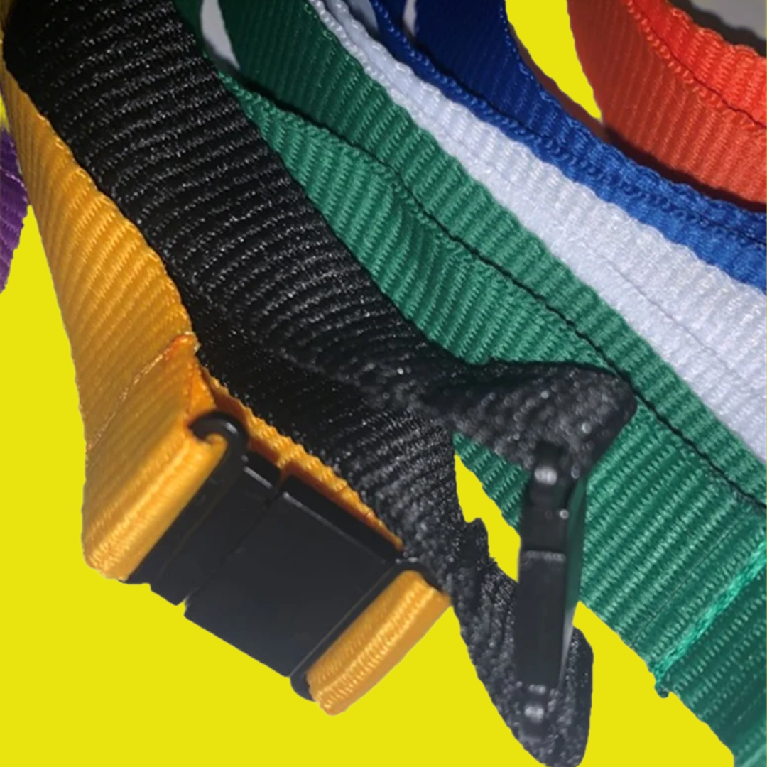 Plain Ribbed Lanyards