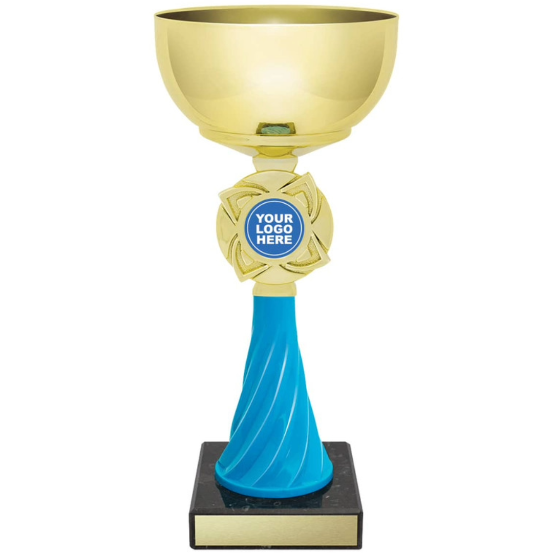 Turquoise Spiral Cup