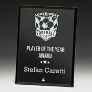 Radiant Plaque Black