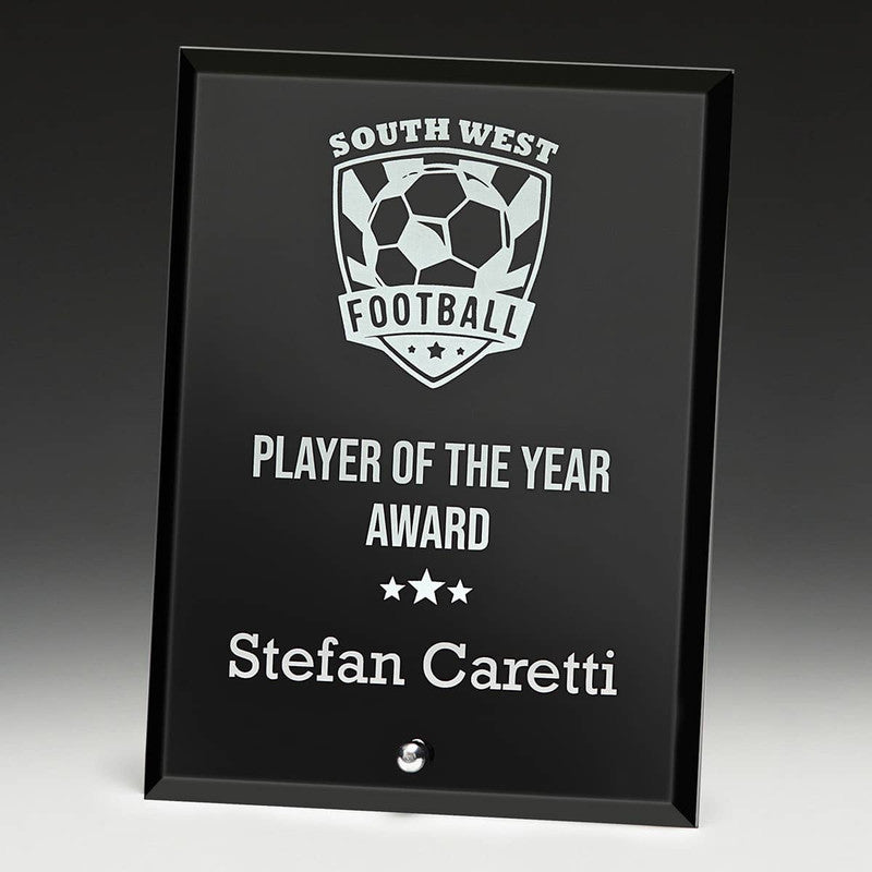 Radiant Plaque Black