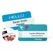 Slip ID Singleline Name Badges
