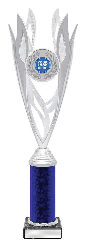 Lantern - Silver / Blue