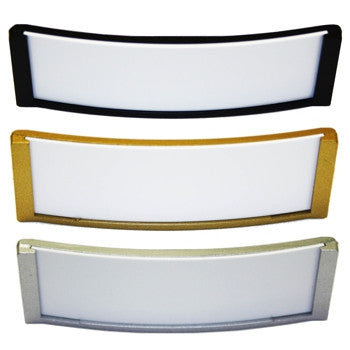 Curved Reusable Badge