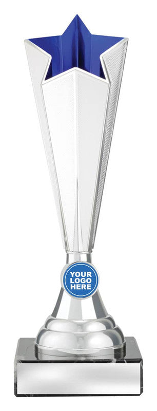 Mega Star Logo - Blue