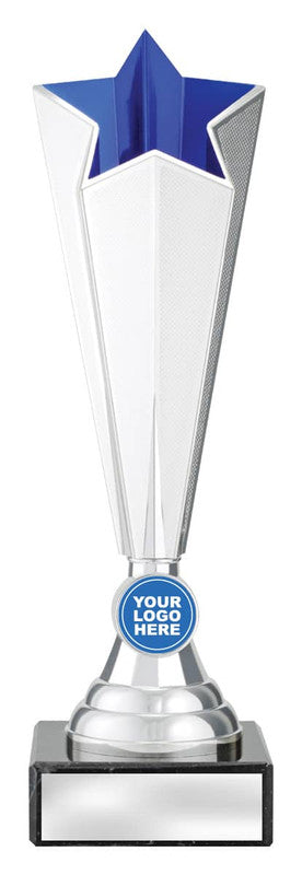 Mega Star Logo - Blue