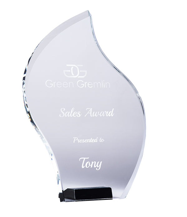 Bevelled Beauty-Flame Clear