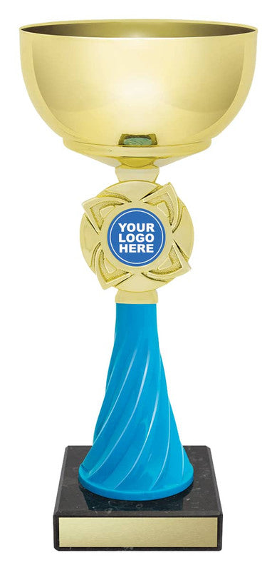 Turquoise Spiral Cup