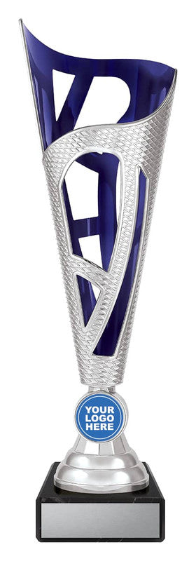 Dragon - Silver & Blue